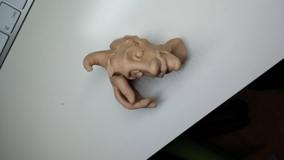 20160126 225939 1 960x540 1 Super Sculpey | Making Sculptures with Model Dough Clay, Making Sculptures, Model, Sculpey, Super Sculpey