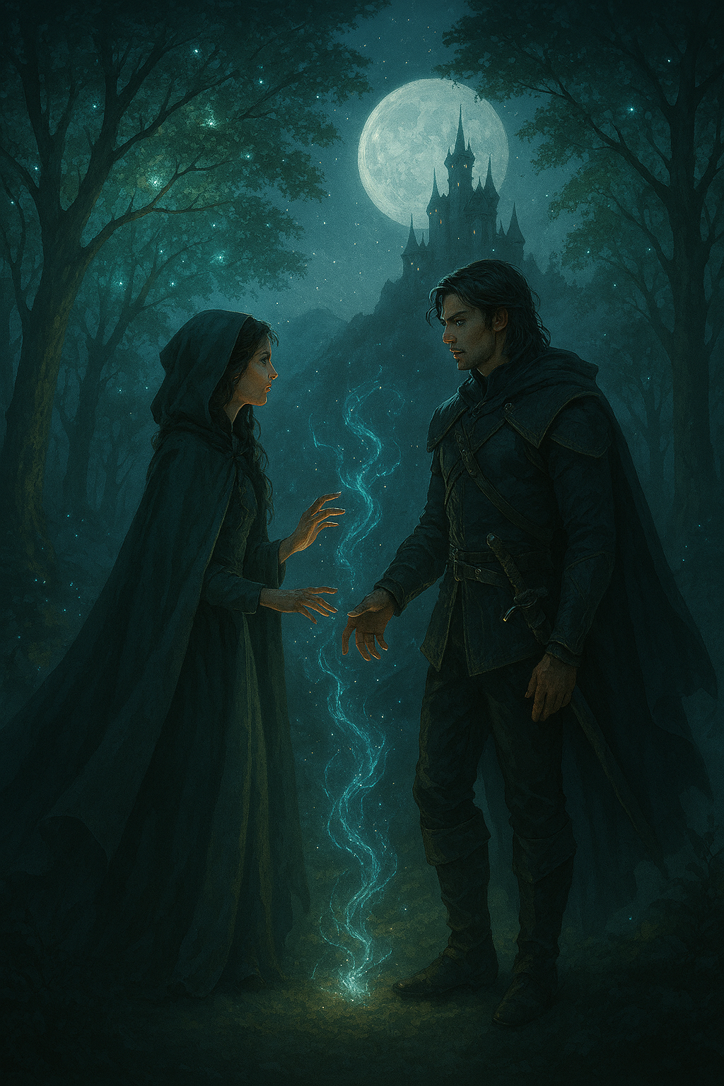 A dreamy illustration of a romantasy scene Romantasy: The Genre That’s Redefining Modern Storytelling in 2025 Book