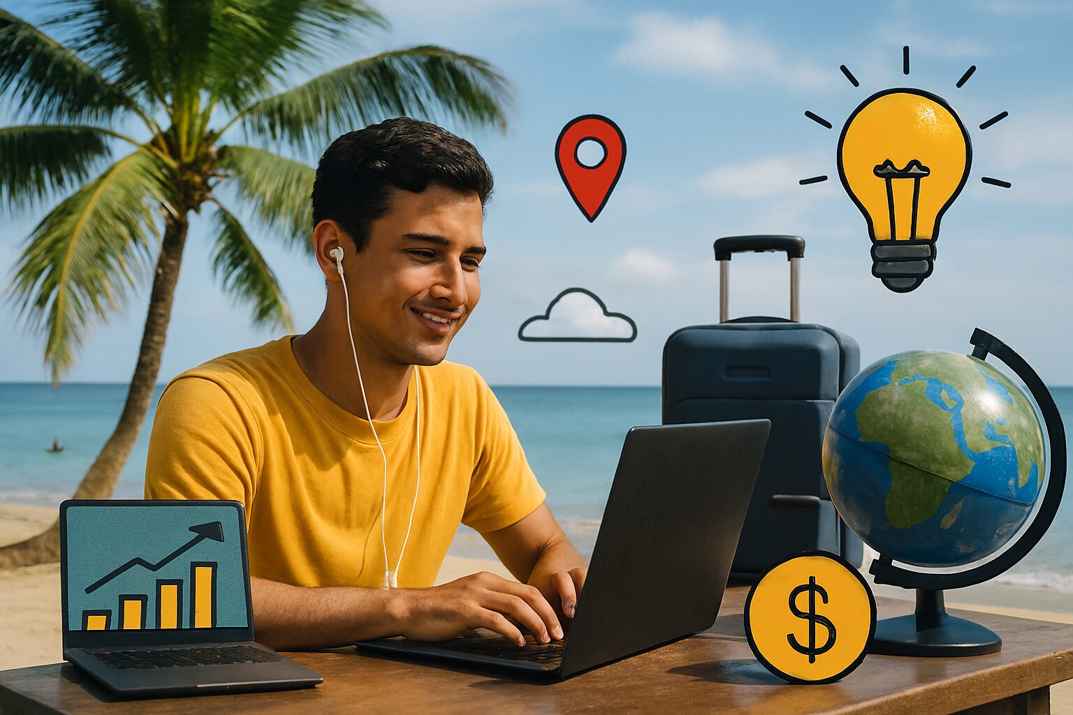 Digital Nomad The Digital Nomad Advantage: Why Remote Work on the Road Is More Than Just a Trend Travel
