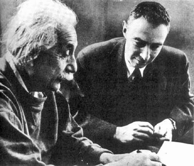 Einstein and Oppenheimer