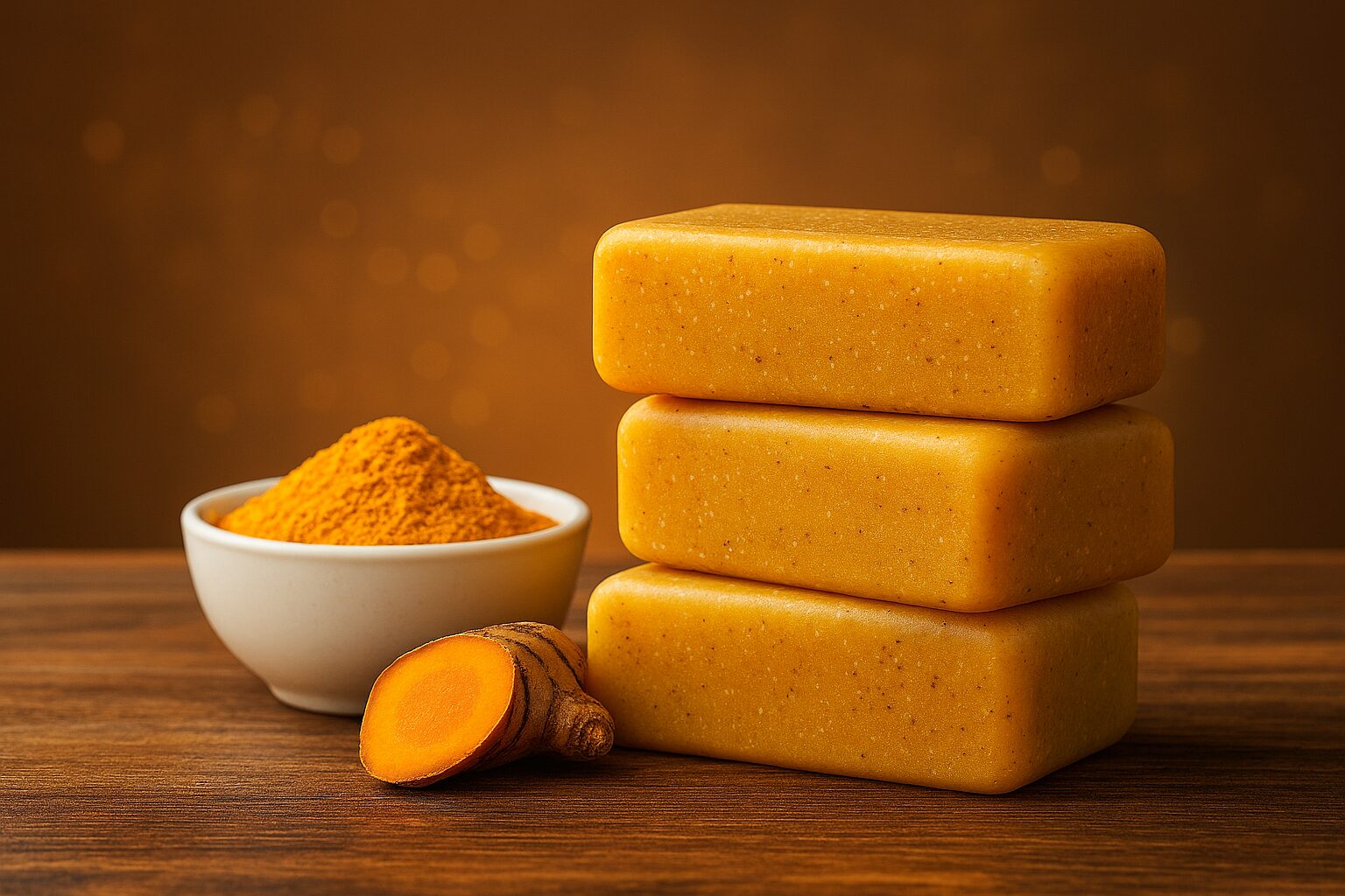 Turmeric and Kojic Acid Soap Turmeric and Kojic Acid Soap: Natural Brightening with Real Results acne scars, antioxidant soap, cold process soap, dark spot removal, DIY soap recipe, hyperpigmentation treatment, kojic acid safety, kojic acid soap, melanin inhibitor, natural skincare, sensitive skin, skin brightening, skincare routine, turmeric benefits, turmeric soap