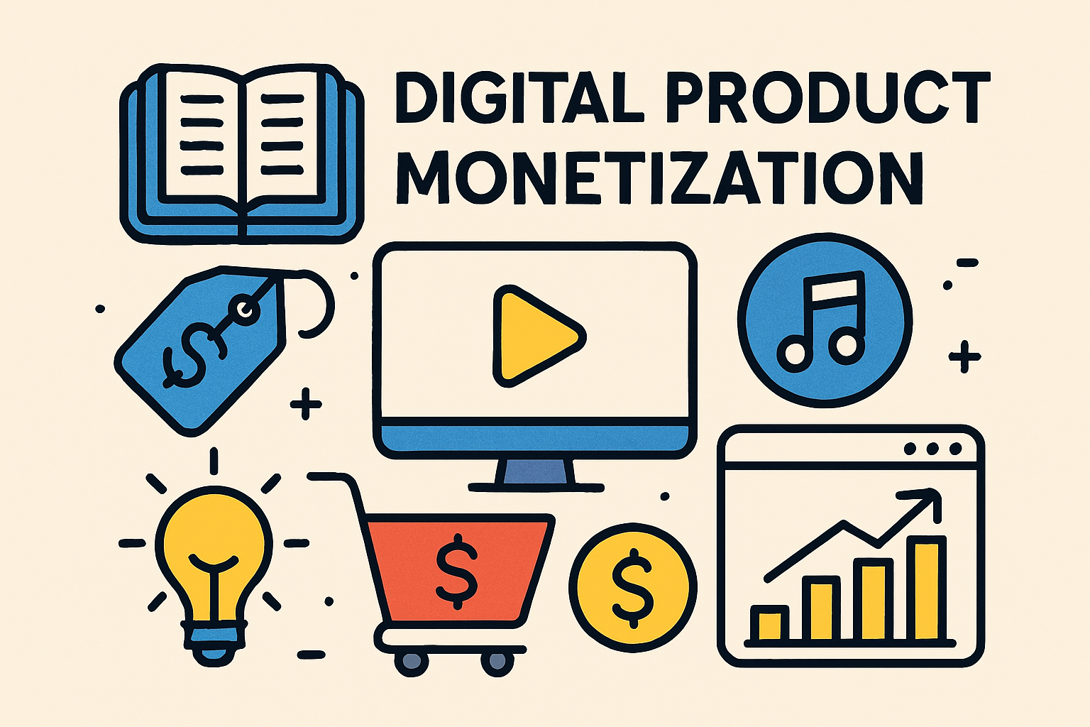 digital product monetization 1 Digital Product Monetization: How to Create, Price, and Sell Online Products That Scale Money