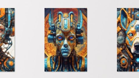ETSY Sci-fi poster, Science fiction