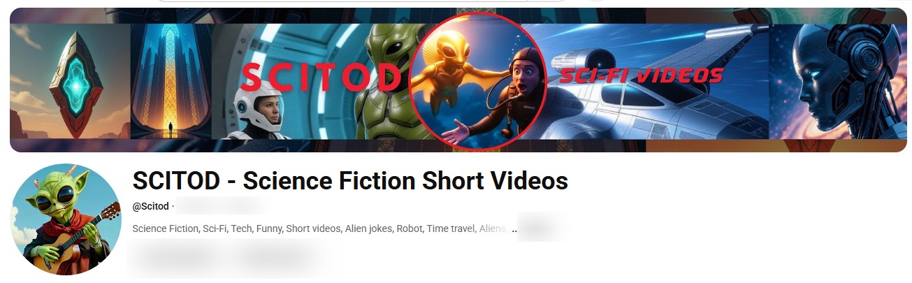 scitod Welcome to Scitod Youtube Channel: Where Science Fiction Comes to Life in Seconds sci-fi, Science Fiction, Scitod, Youtube